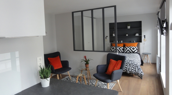 B&B, Furnished apartment rental Lille, aparthotel, holiday rentals, vacation